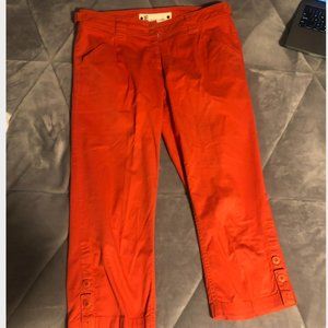 Elliott Lauren Orange Capris